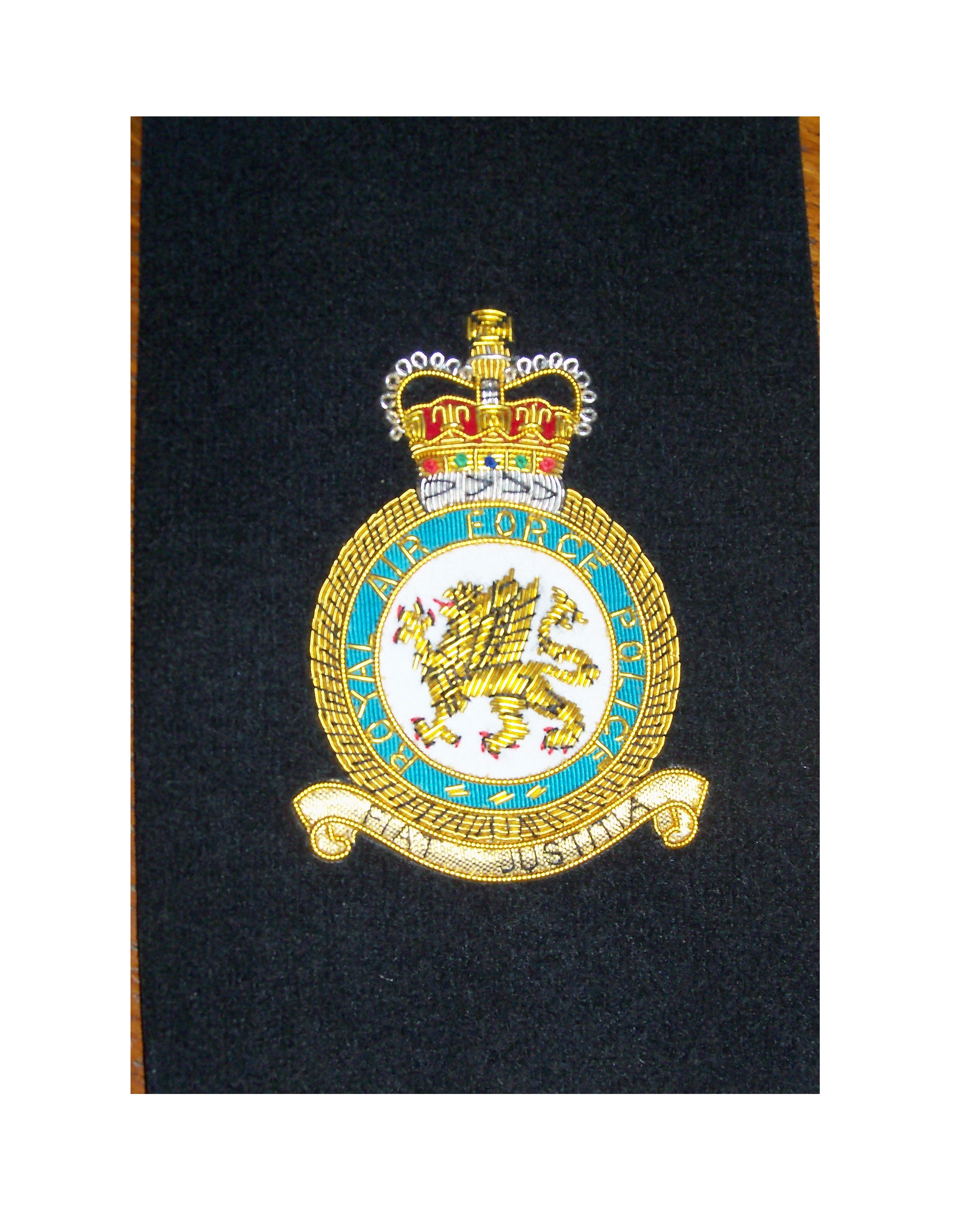 Small Embroidered Badge - RAF Police
